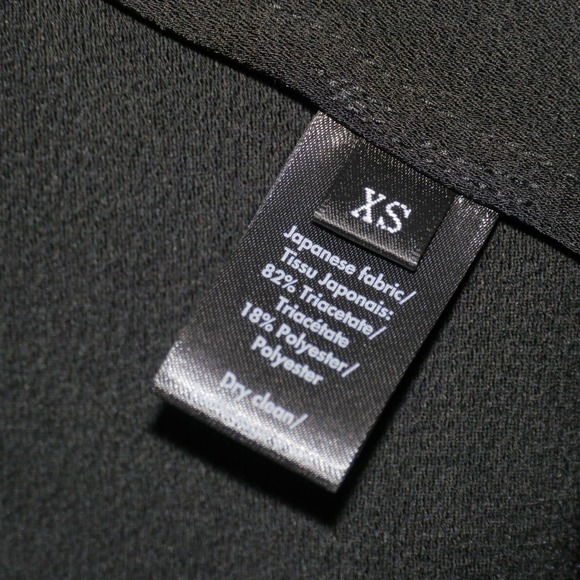 CO Essential Black Shift Long Sleeve Dress Size XS - Picture 11 of 12